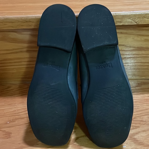 Dexter dark grey leather loafers size 6US - Picture 4 of 5